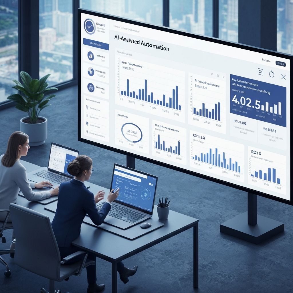 AI-assisted automation and intelligent business integration - showcasing the true power of AI where ROI matters